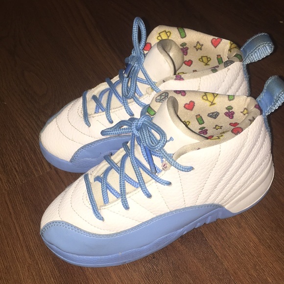 Toddler Unisex Jordan 12 University Blue - Picture 2 of 2